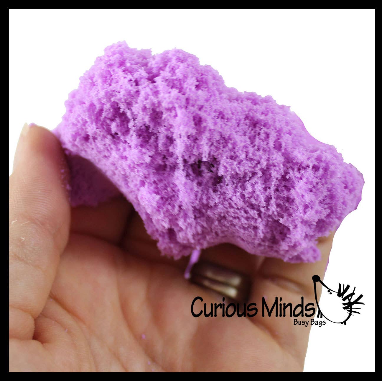 1 Wonder Sand Pouch with 2 Mini Sand Molds - Stretchy  Soft