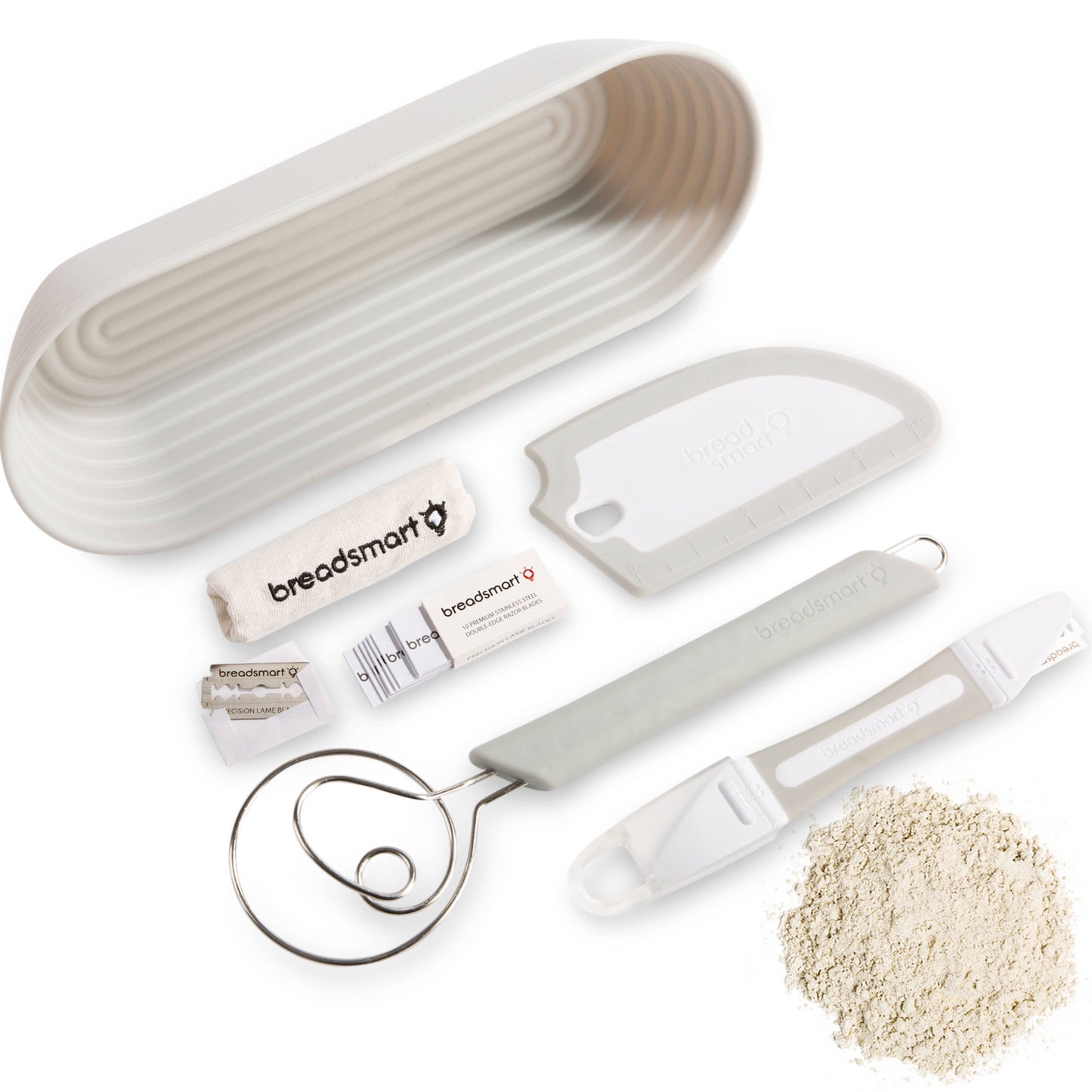 Breadsmart 5pc Bread Making Kit: Purple