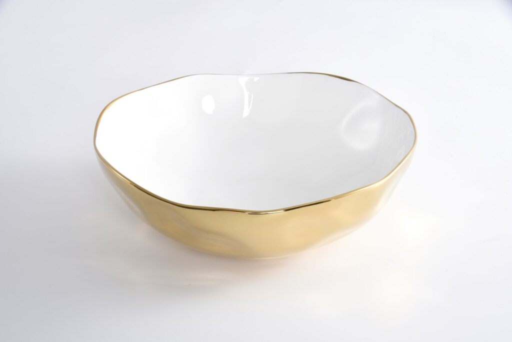 Wide Bowl - Gold
