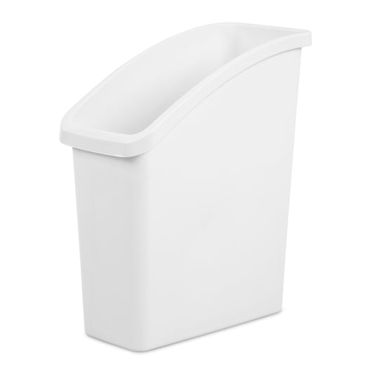 141310 STERILITE WASTE BASKET UNDR SINK WHT