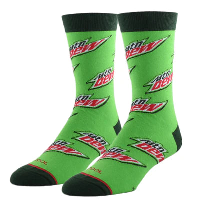 MENS CREW MOUNTAIN DEW ALL OVER