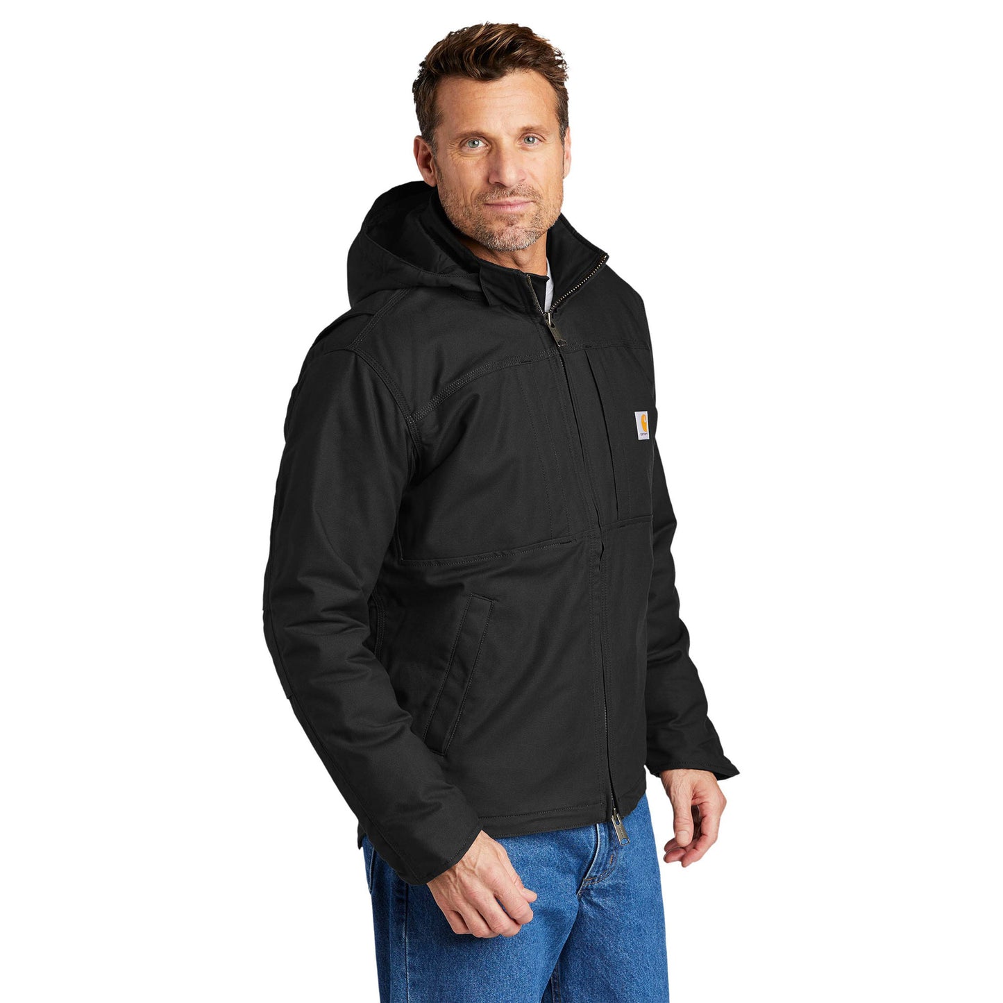 102207-BLK Carhartt Full Swing Men's Black Insulated Jacket