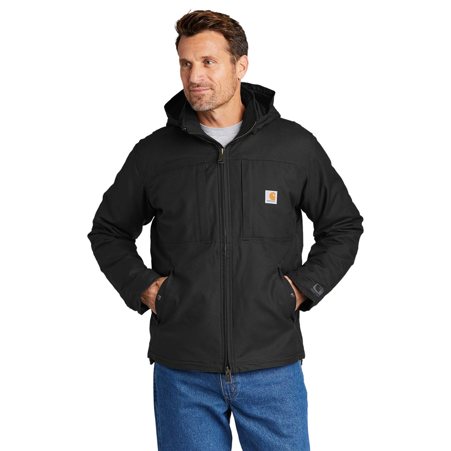 102207-BLK Carhartt Full Swing Men's Black Insulated Jacket