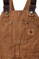 Carhartt Sandstone Unlined Bib Overall for Women
