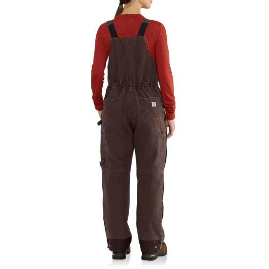 Carhartt Weathered Duck Wildwood Bib Overall for Womens