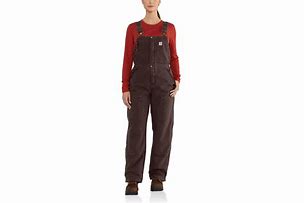 Carhartt Weathered Duck Wildwood Bib Overall for Womens