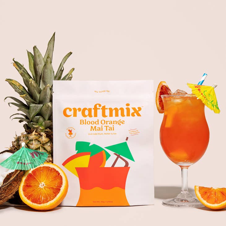 BLOOD ORANGE MAI TAI COCKTAIL MIXER- 12 SERVINGS