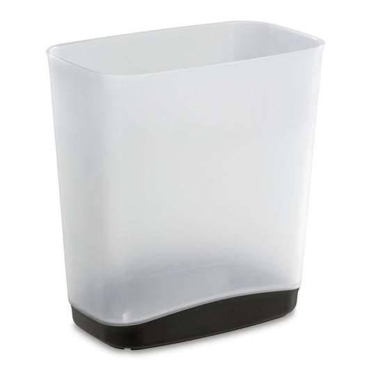 WASTEBASKET SLIM CLEAR 3.3 GAL