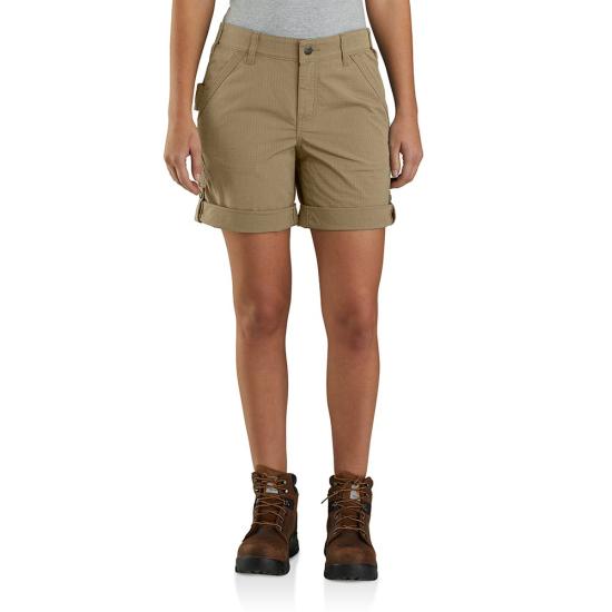 104213 -Carhartt Women's Rugged Flex Ripstop Five-Pocket Short
