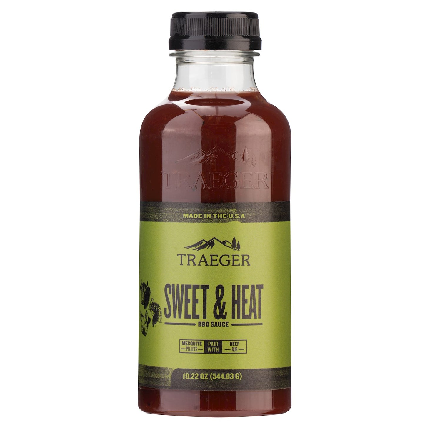 BBQ SAUCE SWEET & HEAT 19.5 OZ