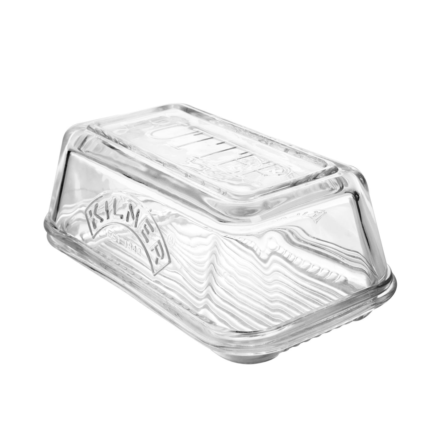 BUTTER DISH GLASS