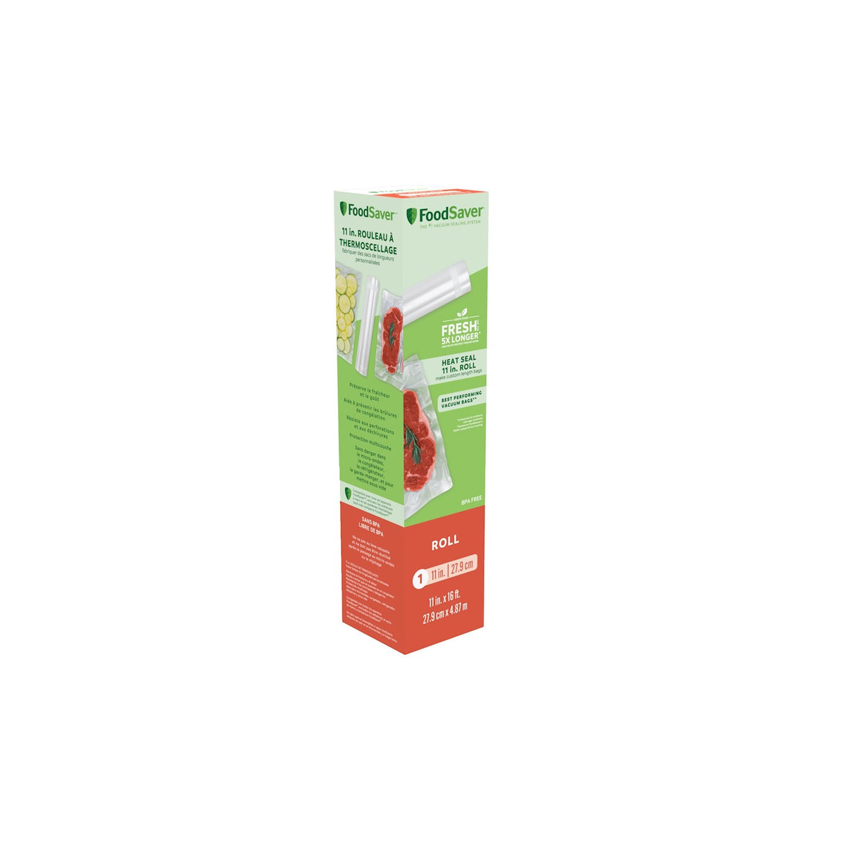 FOODSAVER BAG ROLL 11X16FT