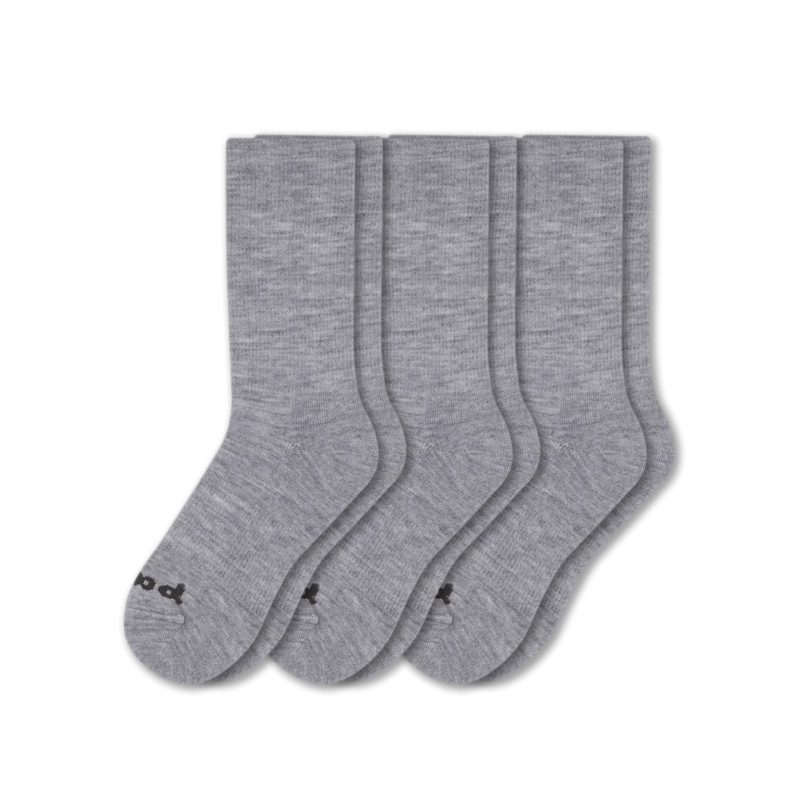 Pacas Men's Heavy Crew Socks - Solid Chambray - Medium/Large (US 7-10)