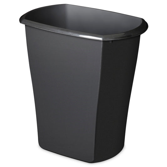 WASTEBASKET 5.5GAL BLACK