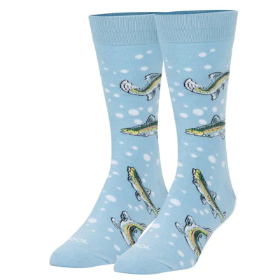 MENS FOLDED CREW-TROUT