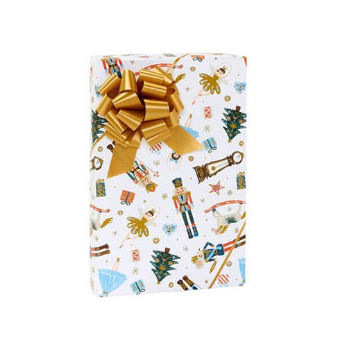 Christmas Wrapping Paper: Whimsical Christmas / 1 Pack / 24"x85'