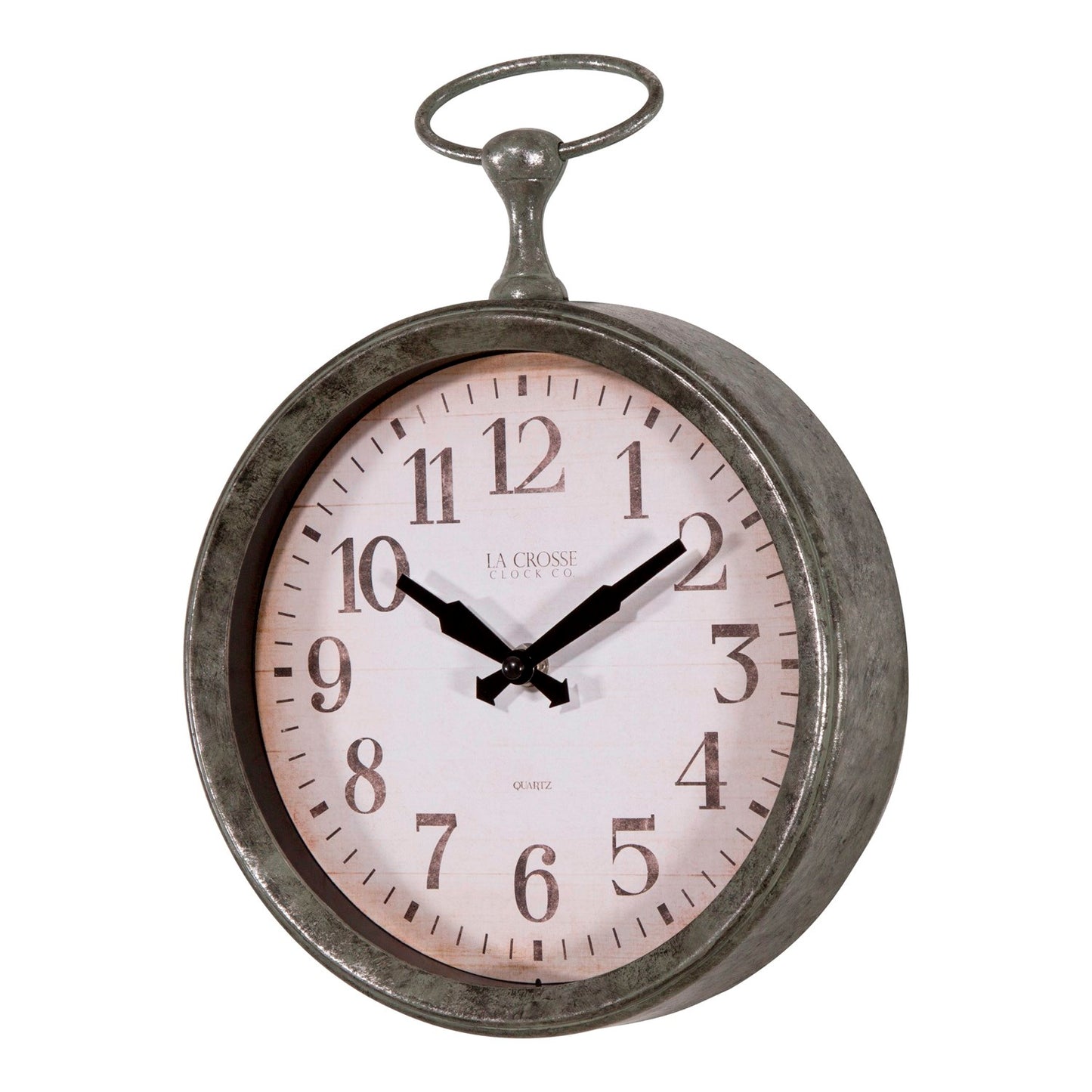 WALL CLOCK POCKET WATCH 9.5IN