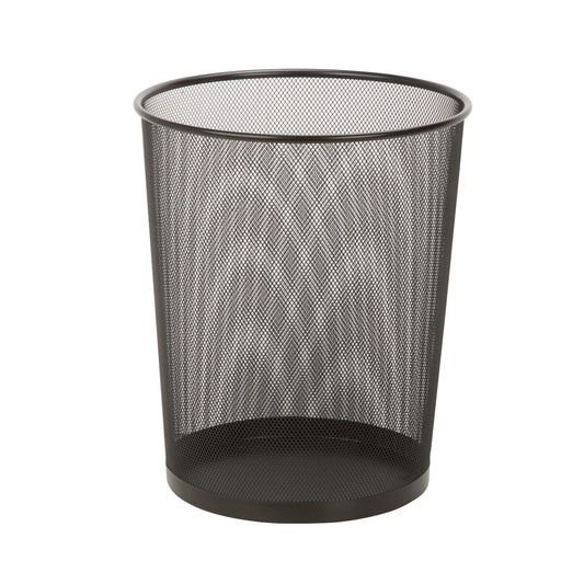 WASTE BASKET MESH 18L BLACK