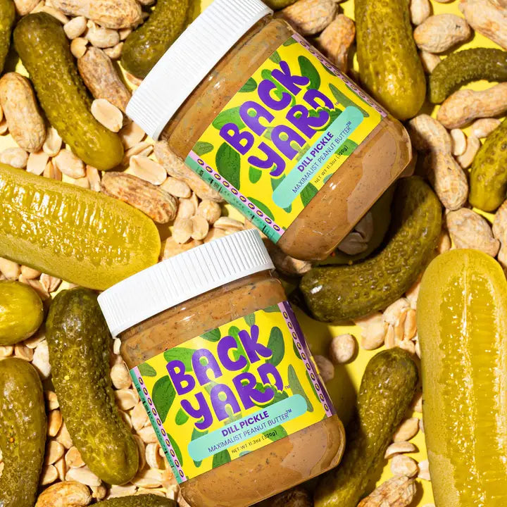 Back Yard Maximalist Peanut Butter - Dill Pickle