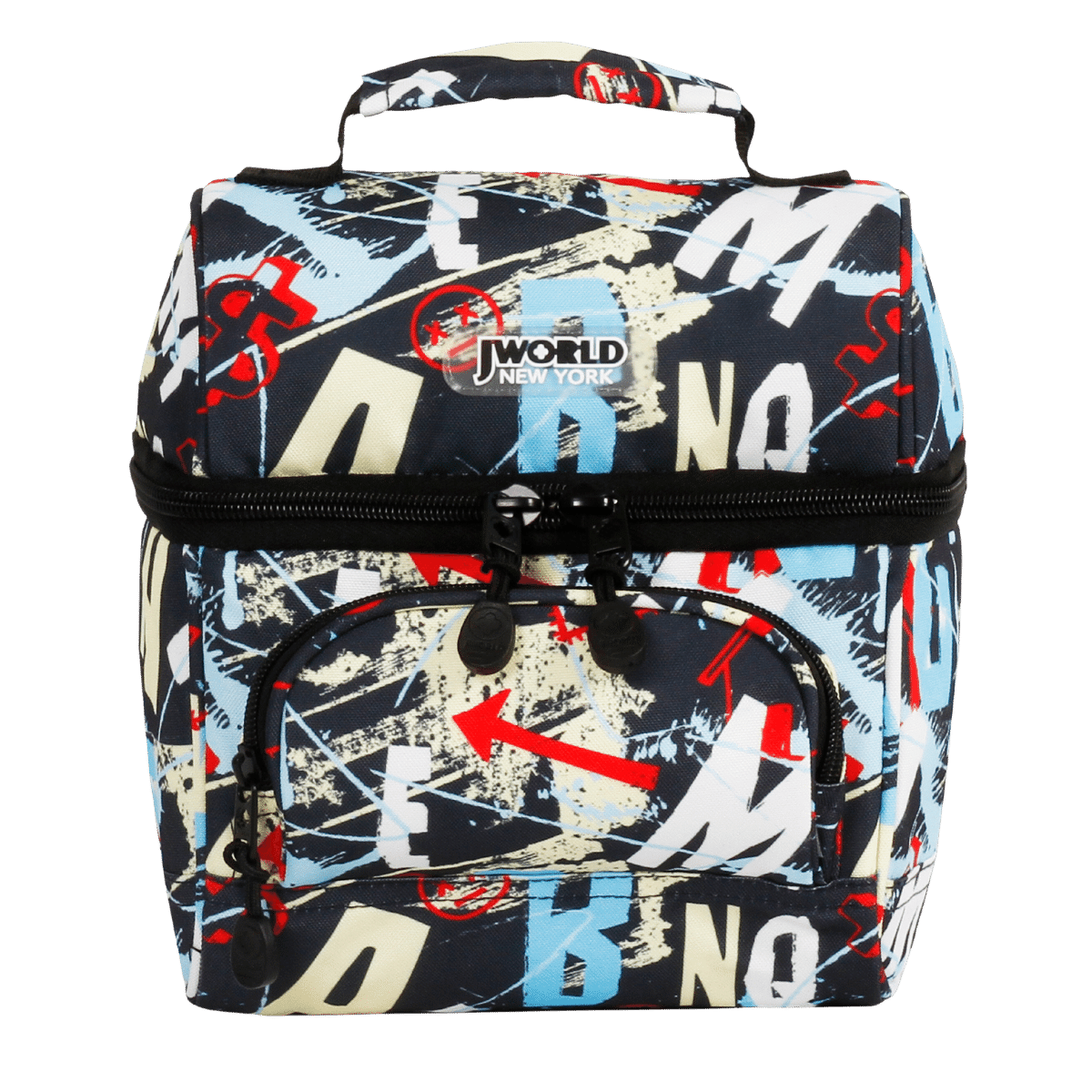 J World Womens Corey Insulated Lunch Bag: BLOCK NAVY