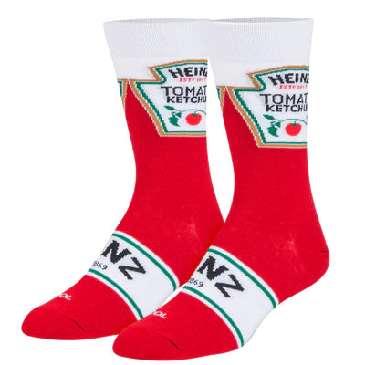 HEINZ KETCHUP MENS COOL SOCKS