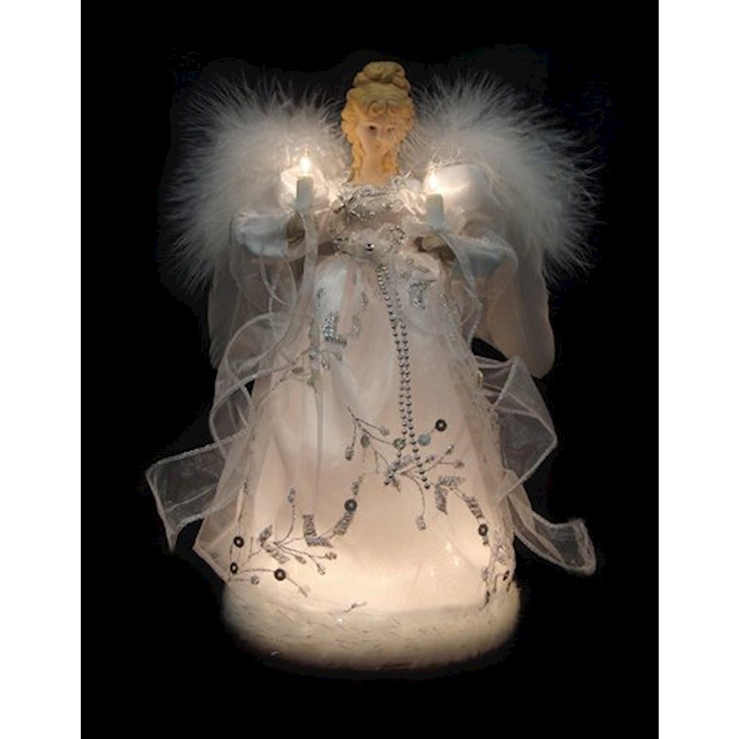 107811 TREE TOPPER ANGEL 9IN PRELIT