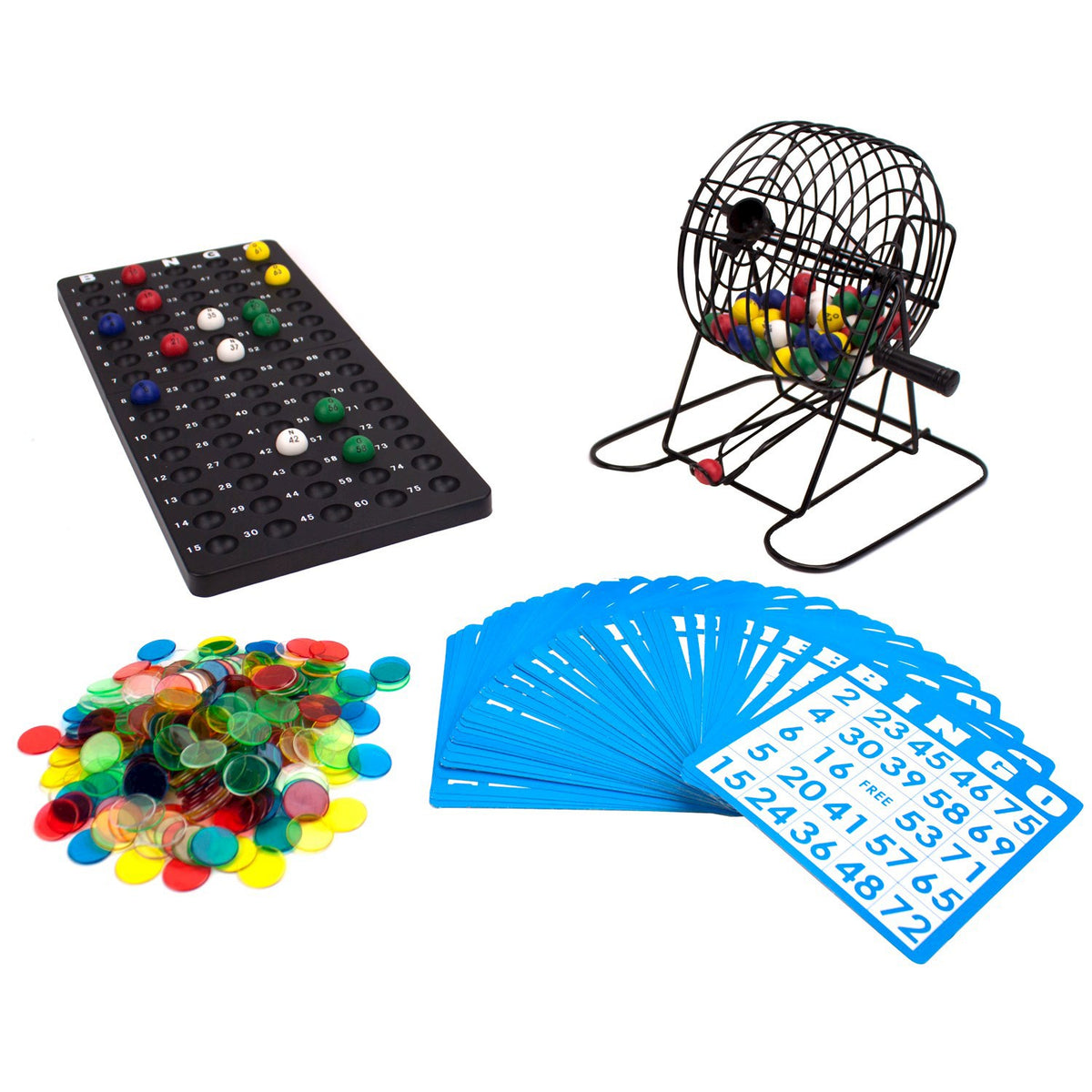 GAME CAGE BINGO SET 6IN