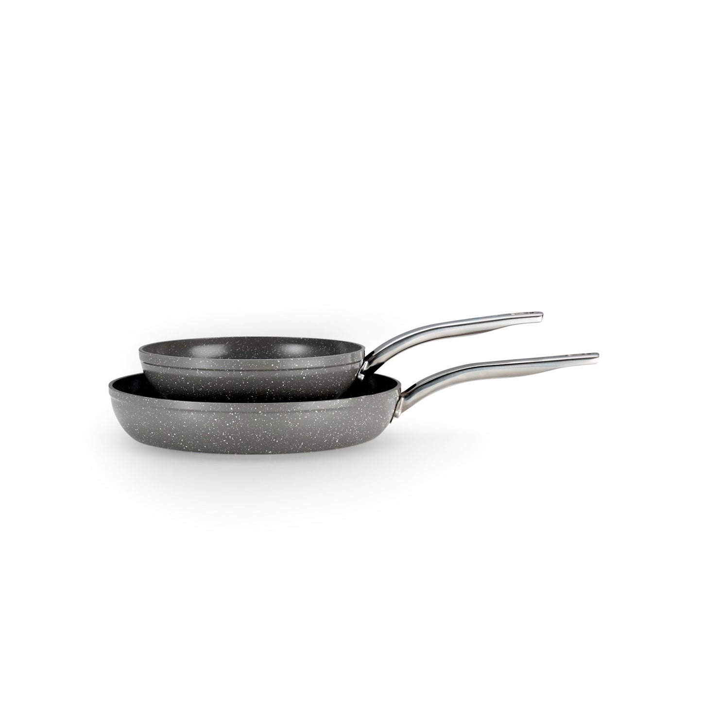FRY PAN CERAMIC GRANITE 2PC