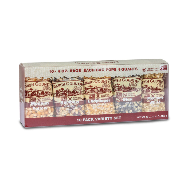 Amish Country Popcorn - 4 oz Variety Pack