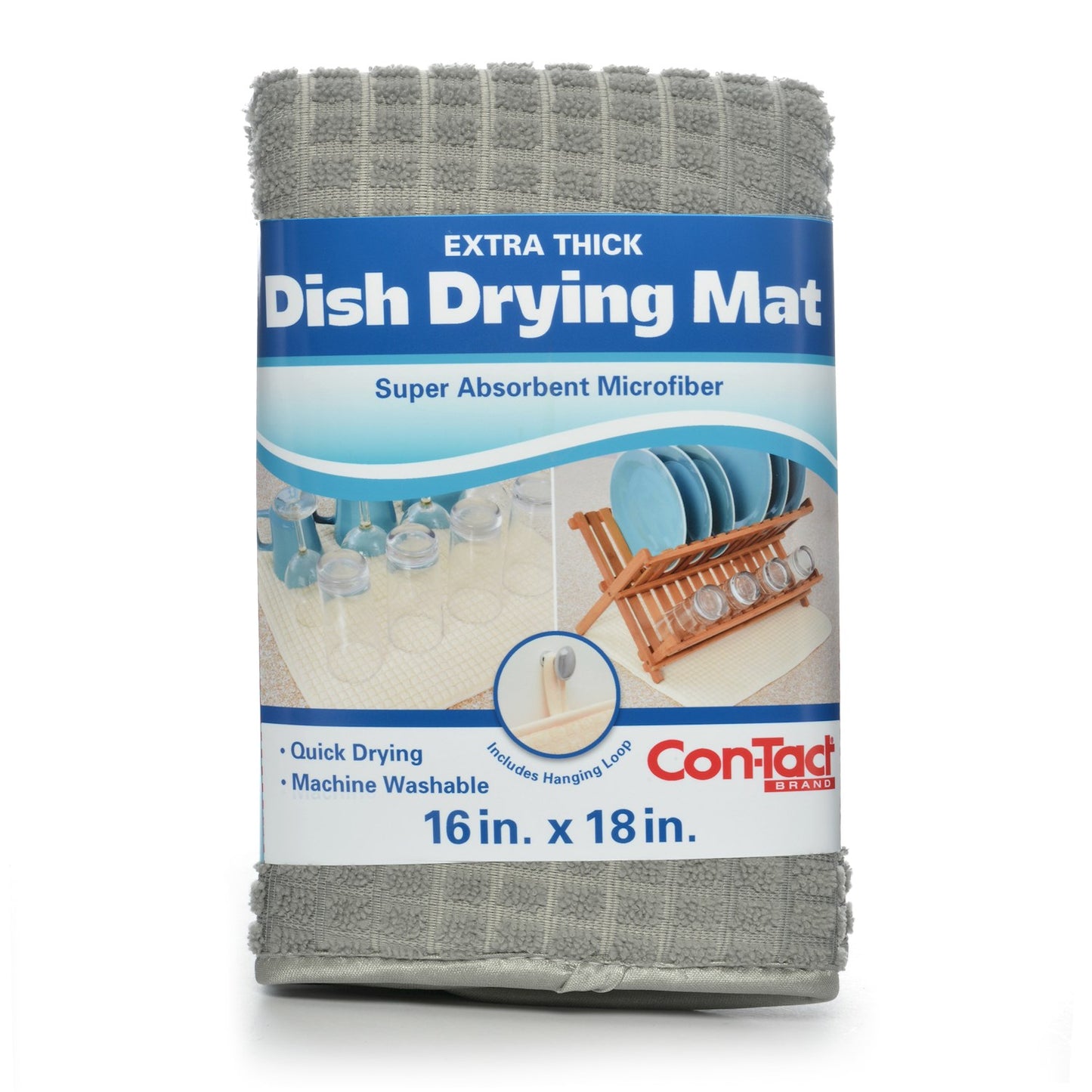 DISH DRYING MAT 16X18IN