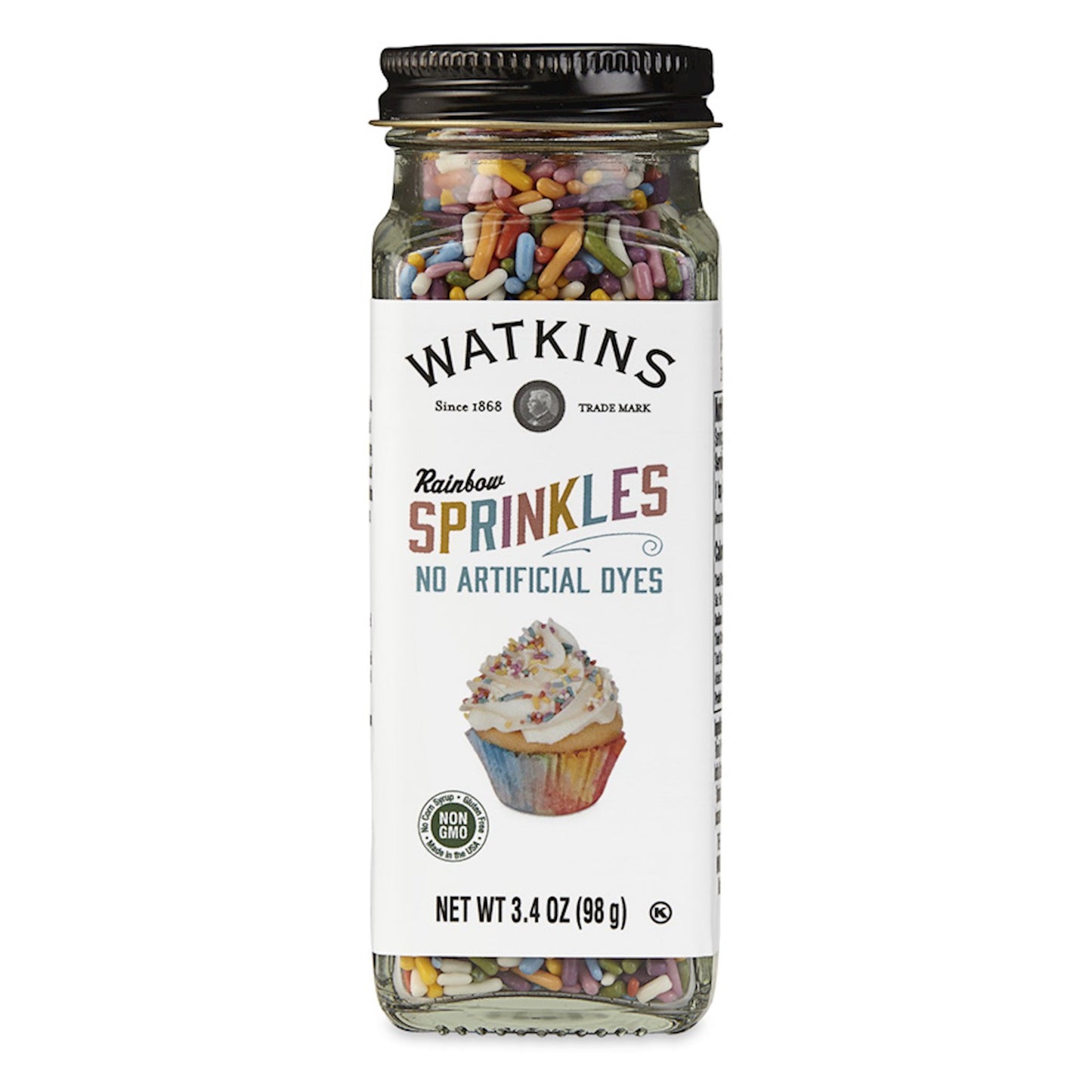 RAINBOW DECORATING SPRINKLES 4.6 OZ