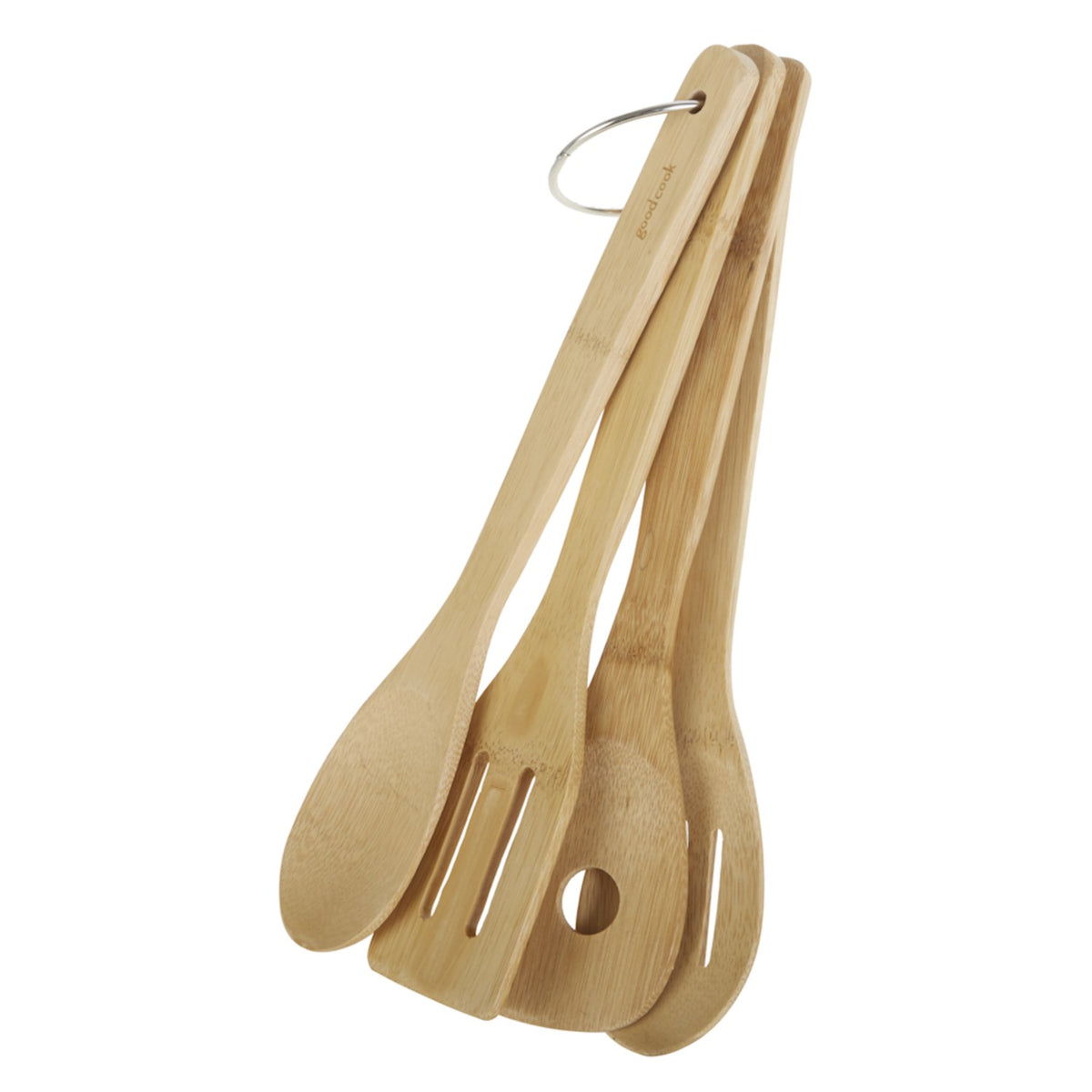 COOKING UTENSIL SET BAMBOO 5PC