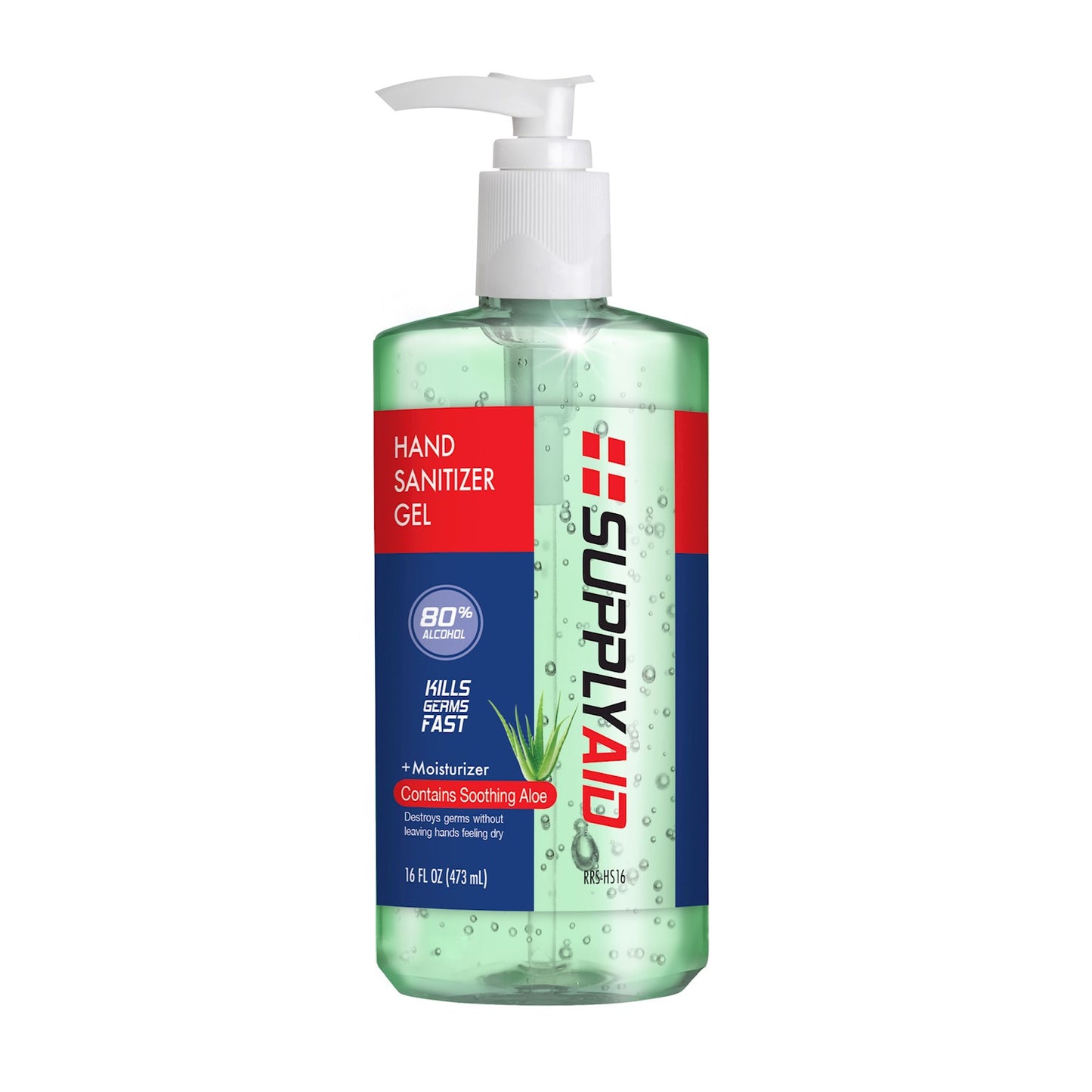 HAND SANITIZER GEL W/ALOE 16OZ