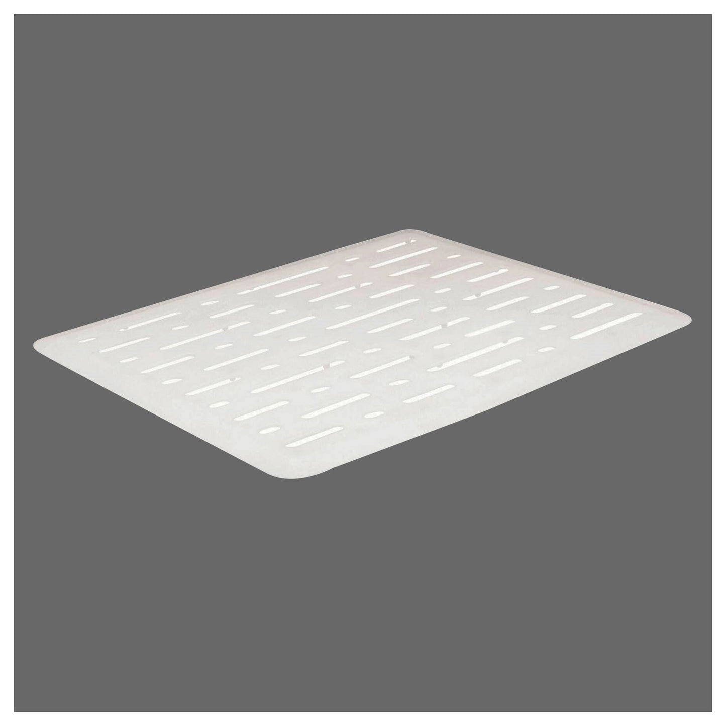 SINK MAT SMALL WHITE