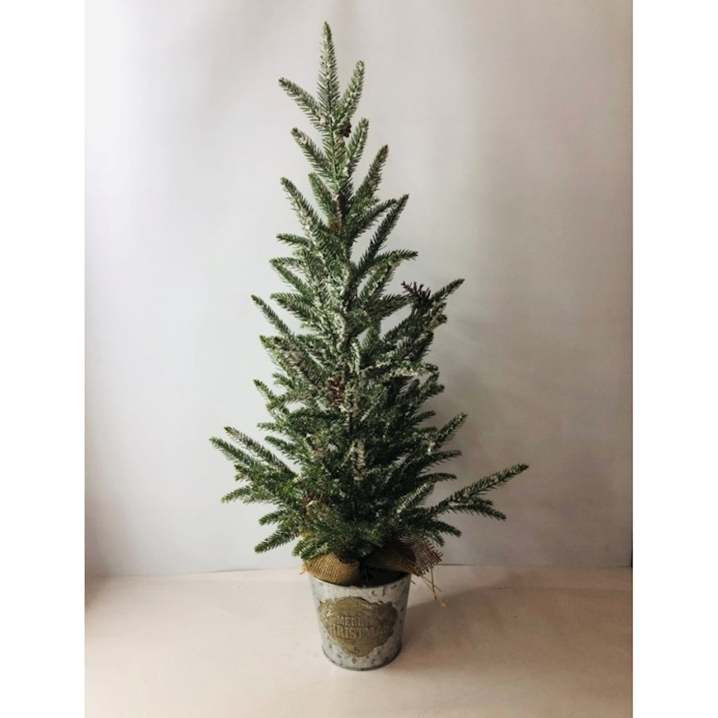 TREE CYPRESS 3FT PE GALV BASE