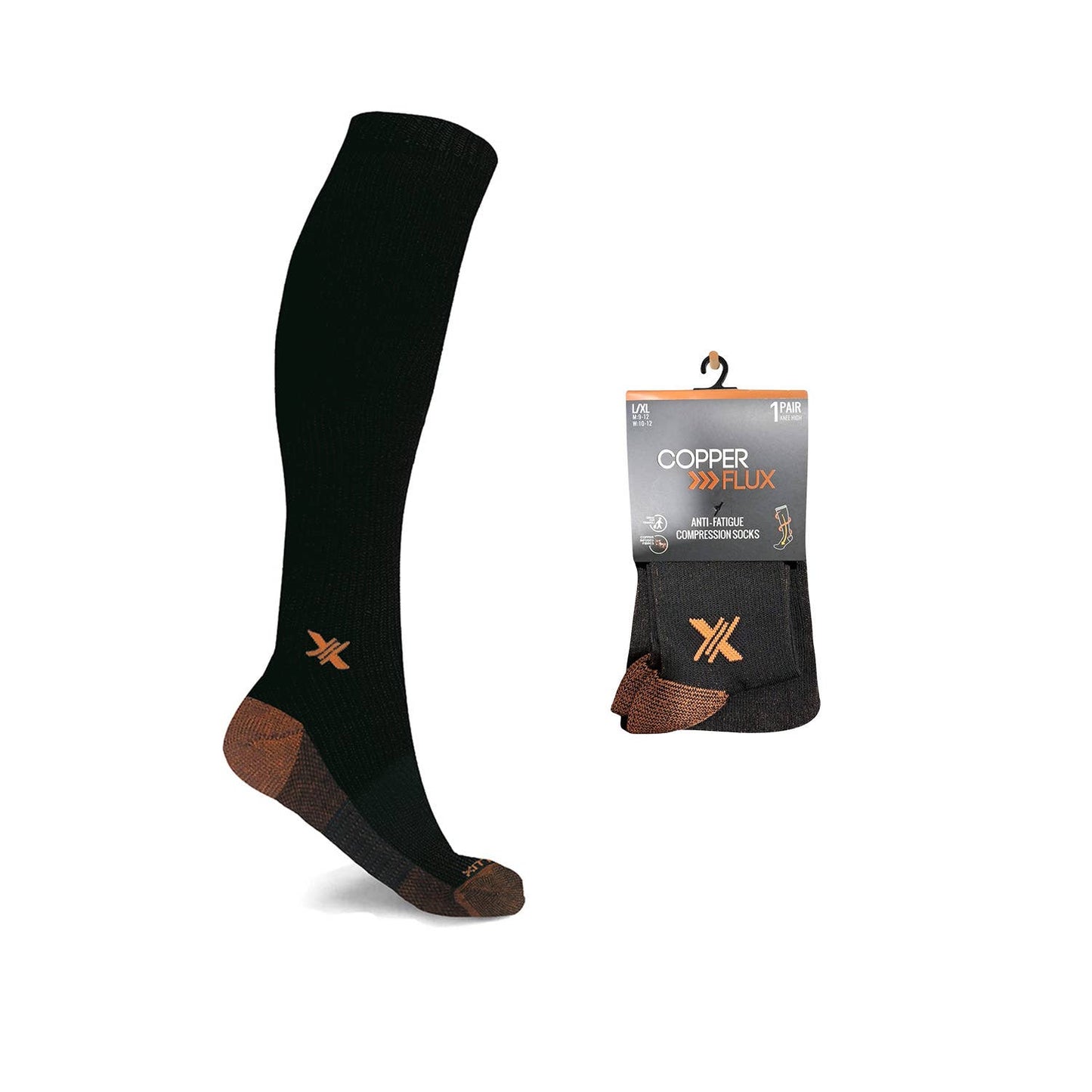 COPPER COMPRESSION SOCKS ~ ASSORTED STYLES/SIZES