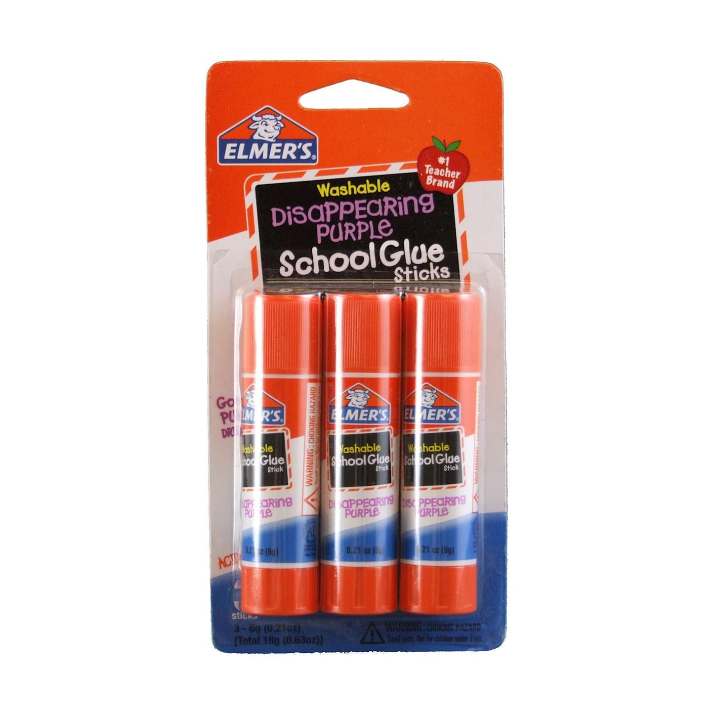 E523 ELMERS GLUE STICK 3PK