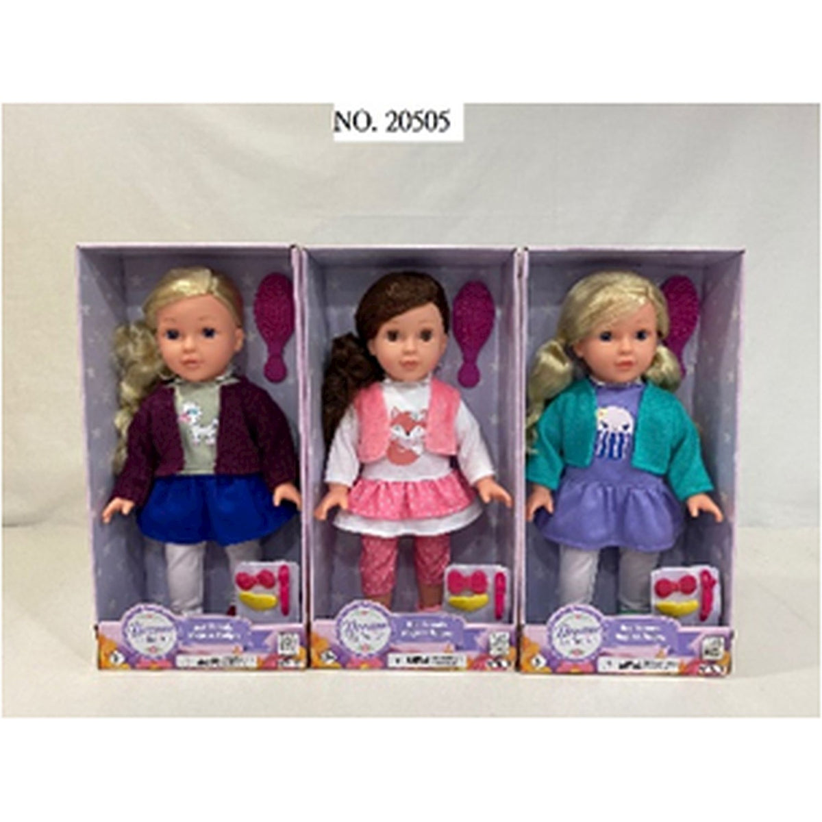 DOLL BEST FRIENDS ASST 16"