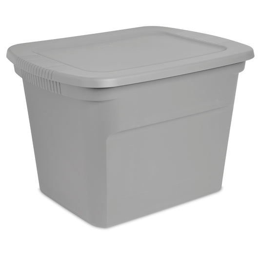 18 GALLON GRAY TOTE
