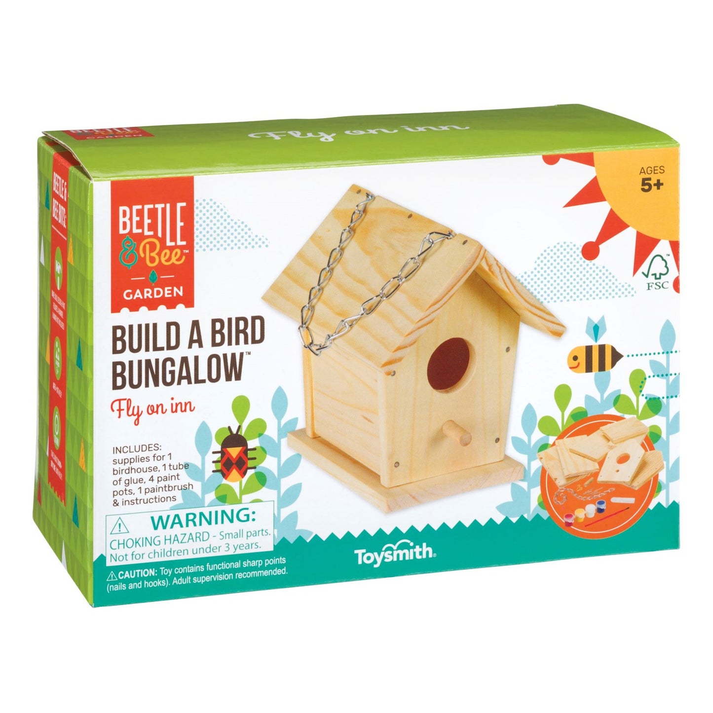 BIRDHOUSE BUILD-A-BIRD BUNGALOW