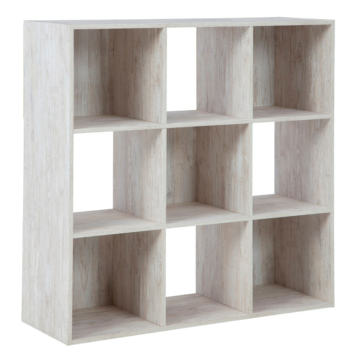 NINE CUBE ORGANIZER WHITE WASH