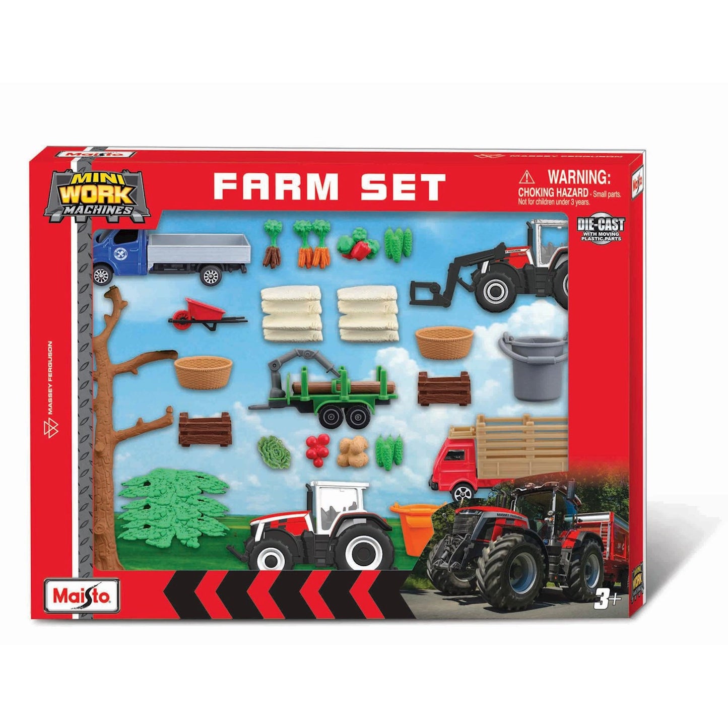 TOY FARM MINI PLAYSET LRG ASTD