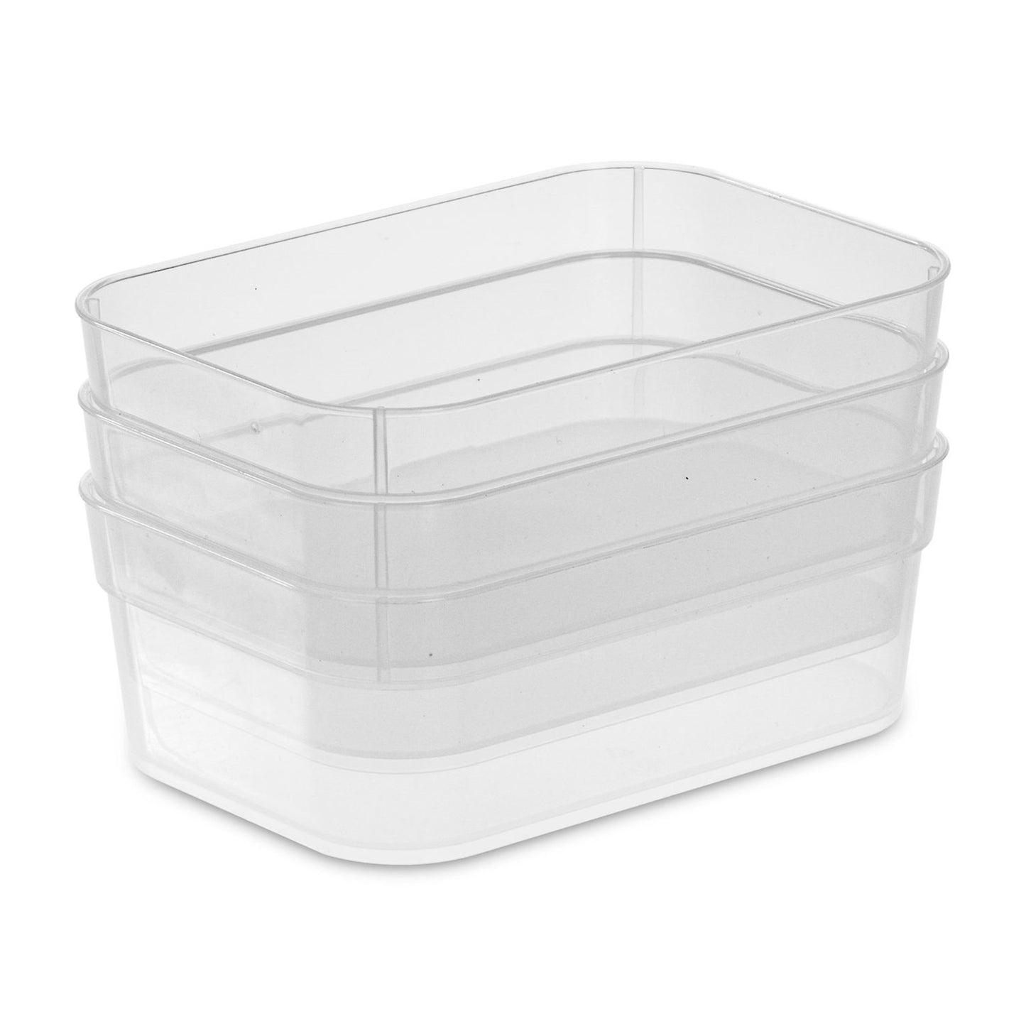 MEDIUM STORAGE TRAY 3PK