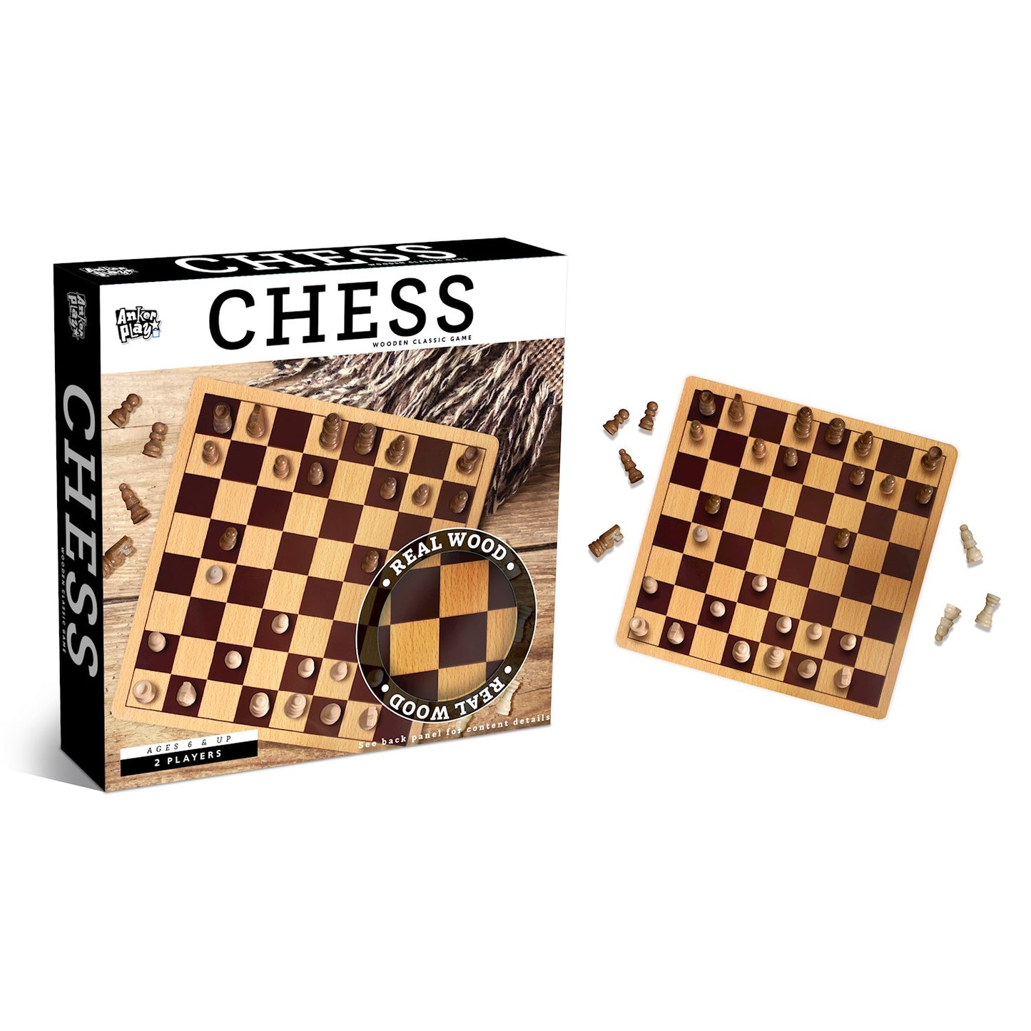 GAME CHESS SET WOODEN