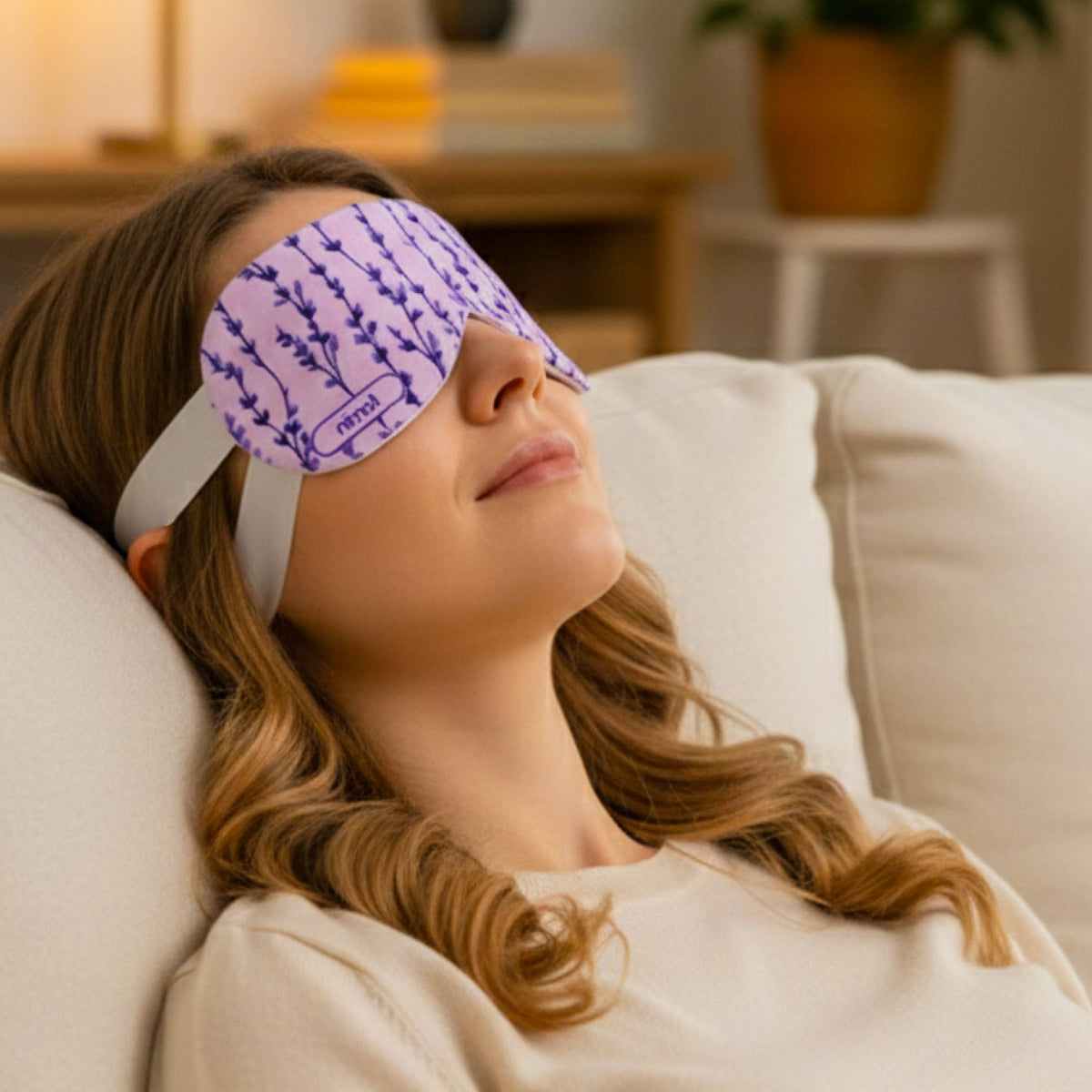 Self-Heating Eye Mask 20 Pack | Steam Spa | Migraine & Sleep: Rose & Jasmine - 20 PK