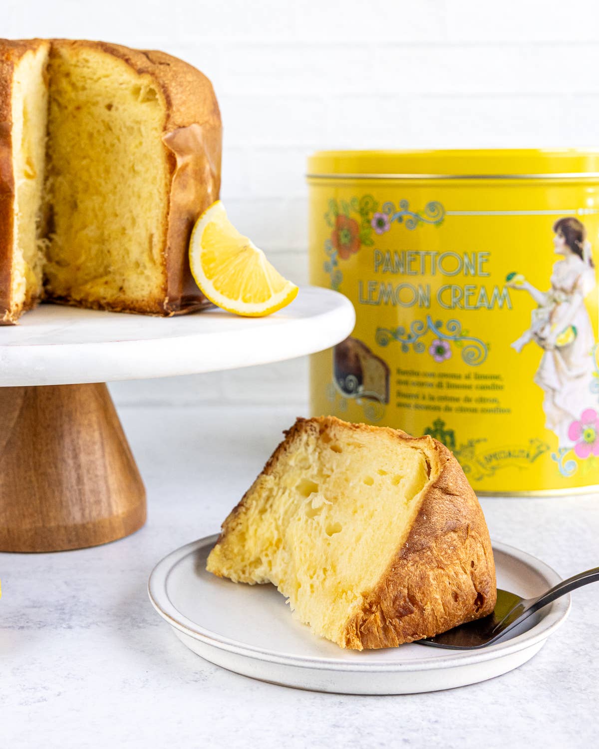 Lemon Cream Spring Panettone by Chiostro di Saronno