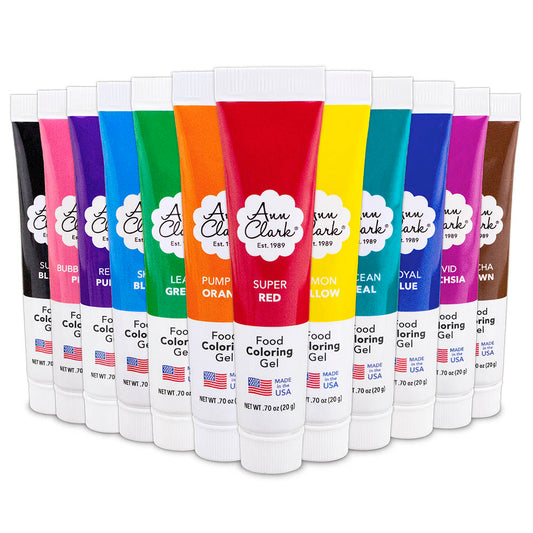 FOOD COLORING GEL-12 PACK