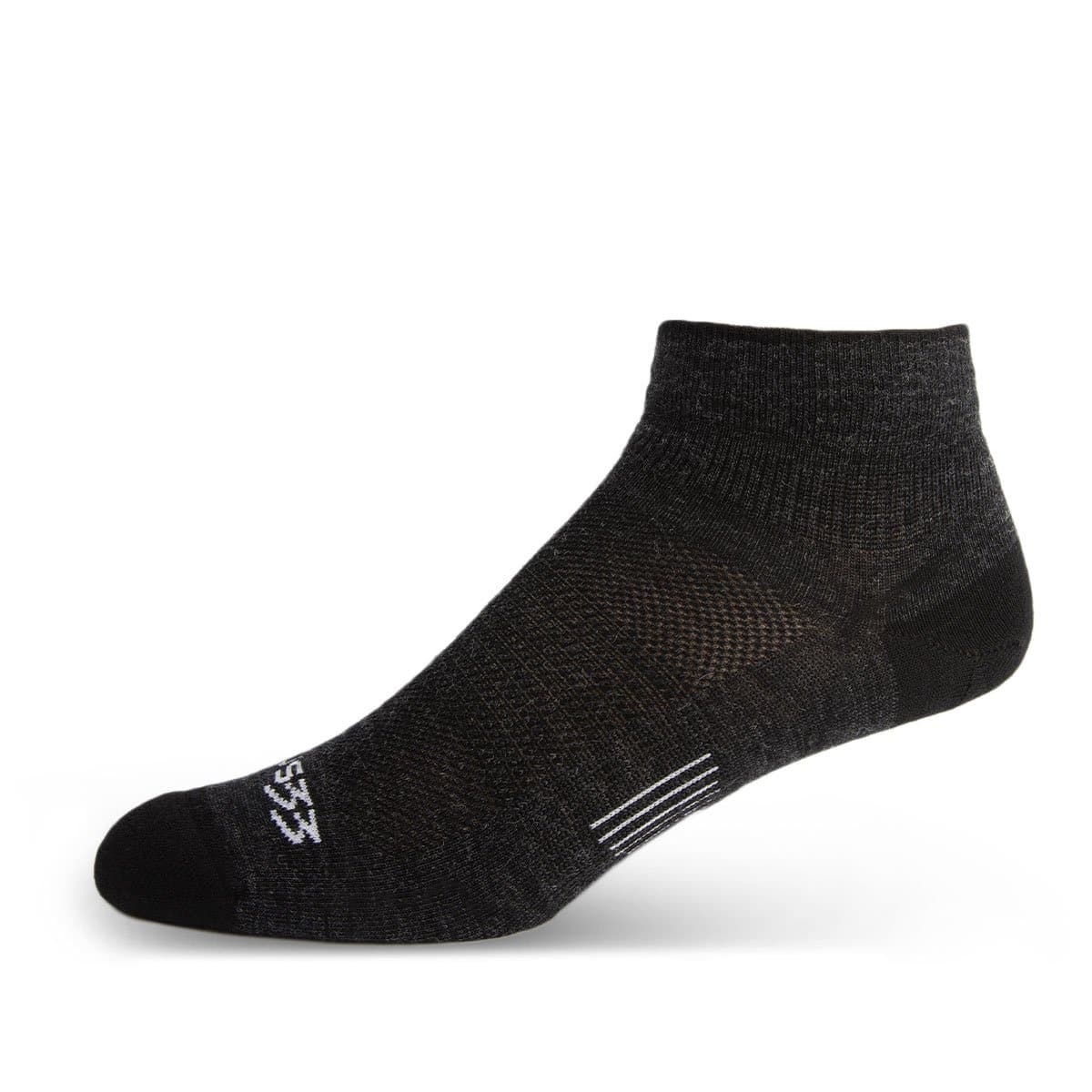 MTN HERITAGE ANKLE SOCKS BLACK