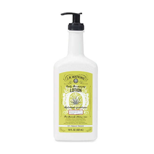 DAILY MOISTURIZING LOTION ALOE & GREEN TEA 18 OZ