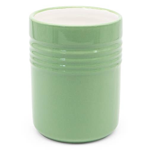 Kook Ceramic Utensil Holder Crock: Mint